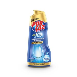 Porçöz Bulaşık Makinesi Deterjanı Jel 900 ml – Güçlü Yağ Temizleyici ve Parlatıcı Etki