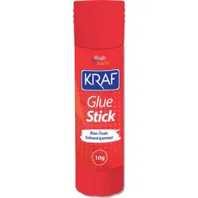 Kraf 4010G Stick Yapıştırıcı 10 gr - 24’lü Ekonomik Paket, Solvent İçermez, Kağıt ve Karton Uyumlu
