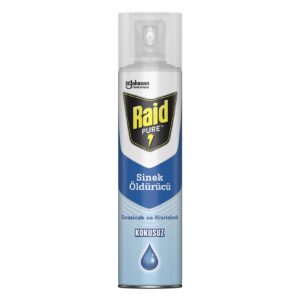 Raid Pure Kokusuz Sinek Öldürücü Sprey 300 ml – Etkili Uçan Haşere Kontrolü