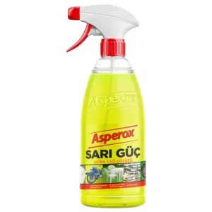 Asperox Sarı Güç Yağ ve Kir Sökücü Sprey 1 Litre - Çok Amaçlı Temizlik