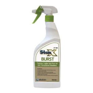 Stox Burst Yanmış Yağlarda Fırın ve Gril Temizleyici 750 ml – Endüstriyel Mutfaklar İçin Güçlü Yağ Çözücü