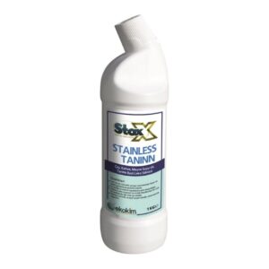 Stox Stainless Taninn Tanin Bazlı Leke Sökücü 750 ml – Çay, Kahve, Meyve Suyu ve Diğer Organik Lekelere Etkili Çözüm