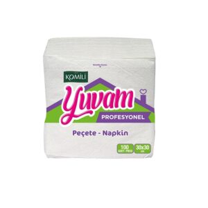 Komili Yuvam Peçete 100’lü | Yumuşak ve Dayanıklı Günlük Kullanım Peçetesi