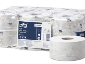 Tork Mini Jumbo Premium Tuvalet Kağıdı 170 m x 12 – Yüksek Kalite ve Uzun Süreli Kullanım İçin Ekonomik Paket