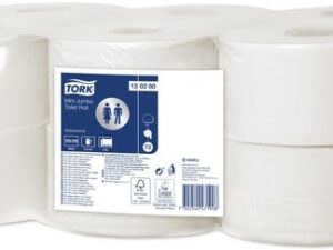 Tork Mini Jumbo Tuvalet Kağıdı 170 Metre – Yüksek Kapasiteli ve Ekonomik Rulo Tuvalet Kağıdı