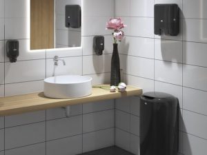 Tork Xpress Z Katlı Kağıt Havlu Dispenseri Siyah 552108 – Şık Tasarım, Hijyenik ve Kontrollü Kağıt Kullanımı