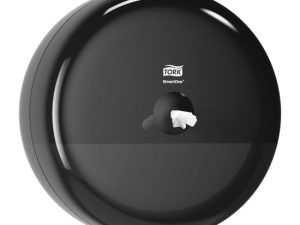 Tork SmartOne Tuvalet Kağıdı Dispenseri Siyah – Kontrollü Kullanım, Yüksek Hijyen ve Modern Tasarım