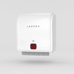 Carpex Optima Sensörlü Elektrikli Havlu Makinesi Beyaz – Otomatik Temassız Kağıt Havlu Dağıtıcı