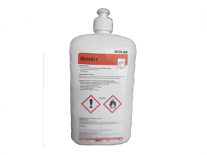 Ecolab Manodes TR Alkol Bazlı El Dezenfektanı 1 L – Parfümsüz, Cilt Dostu, Hızlı Etki