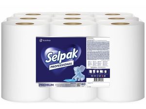 SELPAK PRO.İÇTEN ÇEKME DİSPENSER HAVLU 140M