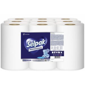 SELPAK PRO.İÇTEN ÇEKME DİSPENSER HAVLU 140M