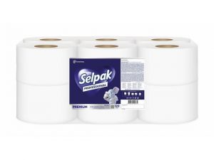 Selpak Pro İçten Çekmeli Tuvalet Kağıdı 120M – Dispenser Uyumlu, 2 Katlı, Beyaz