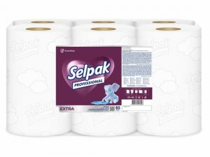 Selpak Pro Extra Sensörlü Havlu 85M – Dispenser Uyumlu, 21 cm Genişlik, Beyaz Kâğıt