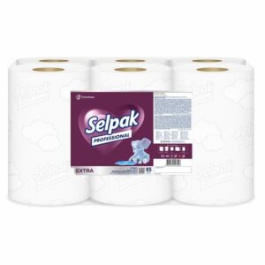 Selpak Pro Extra Sensörlü Havlu 85M – Dispenser Uyumlu, 21 cm Genişlik, Beyaz Kâğıt