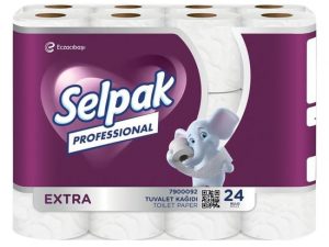 Selpak Professional Premium Extra Tuvalet Kağıdı 24'lü | Yüksek Kaliteli ve Ekstra Yumuşak Tuvalet Kağıdı