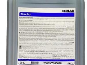 ECOLAB RINSE DRY 20 L Bulaşık Makinesi Durulama ve Kurutma Maddesi