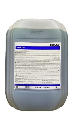 ECOLAB RINSE DRY 20 L Bulaşık Makinesi Durulama ve Kurutma Maddesi