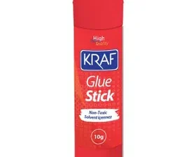 Kraf 4010G Stick Yapıştırıcı 10 gr - 24’lü Ekonomik Paket, Solvent İçermez, Kağıt ve Karton Uyumlu
