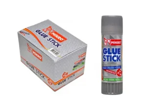 Mikro Stick Yapıştırıcı 21 gr - 24'lü Ekonomik Paket, Solvent İçermez, Kağıt ve Karton İçin Uygun