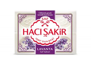 Hacı Şakir Lavanta Beyaz Kalıp Sabun 4'lü 600 Gr | Ferahlatıcı Lavanta Kokulu Geleneksel Sabun