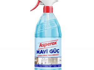 Asperox Mavi Güç Yağ ve Kir Sökücü Sprey 1 L - Çok Amaçlı Temizleyici