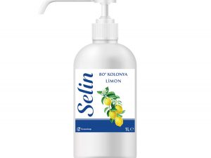 Selin Limon Kolonyası Sprey 1 L – Ferahlatıcı Etki ve Yüksek Alkol Oranı ile Hijyen