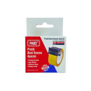 Paso 315 Bant Kesme Aparatı 50 mm - Ergonomik Koli Bandı Kesici, El Tipi Dispenser