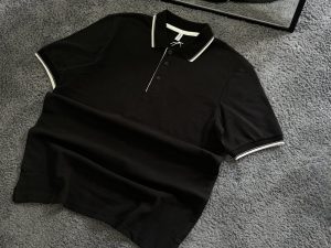 Siyah Polo Yaka Tişört Erkek | Klasik ve Şık Günlük Stil