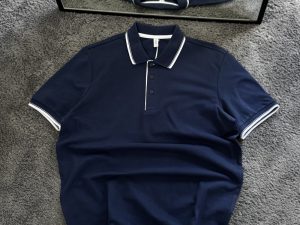 Lacivert Polo Yaka Tişört Erkek | Şık ve Rahat Tasarım