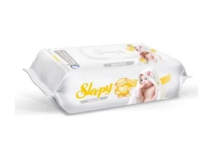 Sleepy Sensitive Islak Mendil 90’lı | Hassas Ciltler İçin Doğal ve Alkol İçermeyen Temizlik