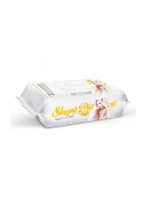 Sleepy Sensitive Islak Mendil 90’lı | Hassas Ciltler İçin Doğal ve Alkol İçermeyen Temizlik