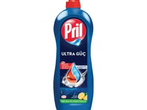 Pril Ultra Güç Limon Kokulu Bulaşık Deterjanı 653 ml – Yoğun Yağ Çözücü Etkiyle Ferah Temizlik