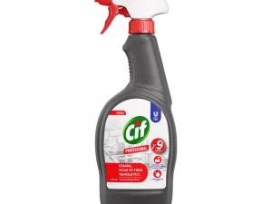 Cif Professional Fırın, Ocak ve Izgara Temizleyici Sprey 750 ml – Yağ ve Yanık Kalıntı Giderici