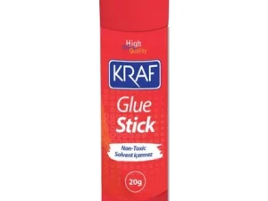 Kraf 4020G Stick Yapıştırıcı 20 gr - 24’lü Paket, Solvent İçermez, Güçlü Tutunma, Kağıt & Karton Uyumlu