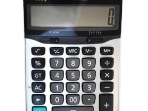 Dosy EC-18 Masaüstü Hesap Makinesi - 12 Haneli, Geniş Ekranlı, Solar ve Pilli