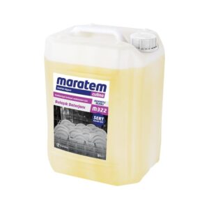 Maratem M322 Makina Deterjanı Sert Su 20 L – Endüstriyel Bulaşık Makinesi İçin Güçlü Temizlik
