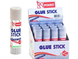 Mikro Stick Yapıştırıcı 40 gr - 12'li Solventsiz Paket, Güçlü ve Temiz Yapıştırma, Kağıt & Karton Uyumlu