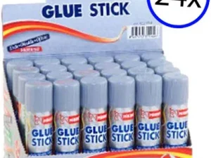 Mikro Glue Stick Yapıştırıcı 9 gr - 24’lü Ekonomik Paket, Solvent İçermez, Kağıt ve Karton İçin Uygun