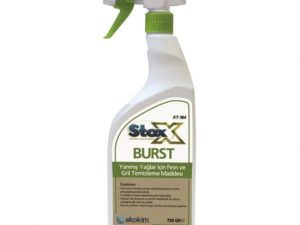 Stox Burst Yanmış Yağlarda Fırın ve Gril Temizleyici 750 ml – Endüstriyel Mutfaklar İçin Güçlü Yağ Çözücü