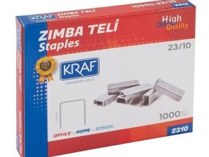 Kraf 2310 Zımba Teli 23/10 – 1000’li Kutu Dayanıklı Ofis ve Arşiv Zımba Teli