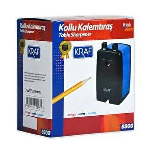 Kraf 690G Kollu Kalemtıraş – Masa Üstü Mekanizmalı Kalemtraş