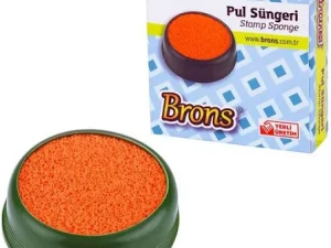 Brons Pul Süngeri – Evrak Yapıştırma ve Pul Islatma Süngeri
