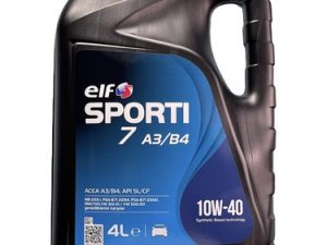 Elf Sporti 7 A3-B4 10W-40 4 LT Yarı Sentetik Motor Yağı