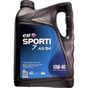 Elf Sporti 7 A3-B4 10W-40 4 LT Yarı Sentetik Motor Yağı