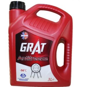 Grat Kırmızı Antifriz -56°C 3 Litre