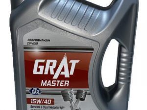 GRAT 15W-40 Motor Yağı 4 Litre – Yarı Sentetik