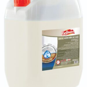 Belinice Ağır Kir ve Yağ Çözücü 20 L – Endüstriyel Güçlü Temizlik