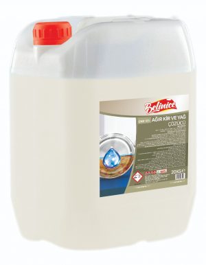 Belinice Ağır Kir ve Yağ Çözücü 20 L – Endüstriyel Güçlü Temizlik
