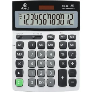 Dosy EC-22 Büyük Boy Masaüstü Hesap Makinesi 12 Hane