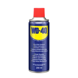 WD-40 Çok Amaçlı Sprey 200 ml – Pas Sökücü, Yağlayıcı ve Koruyucu Sprey